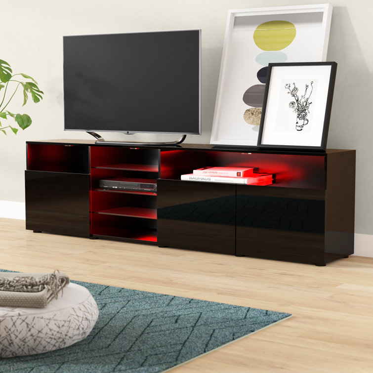 Orren Ellis Boutte TV Stand for TVs up to 88" & Reviews Wayfair